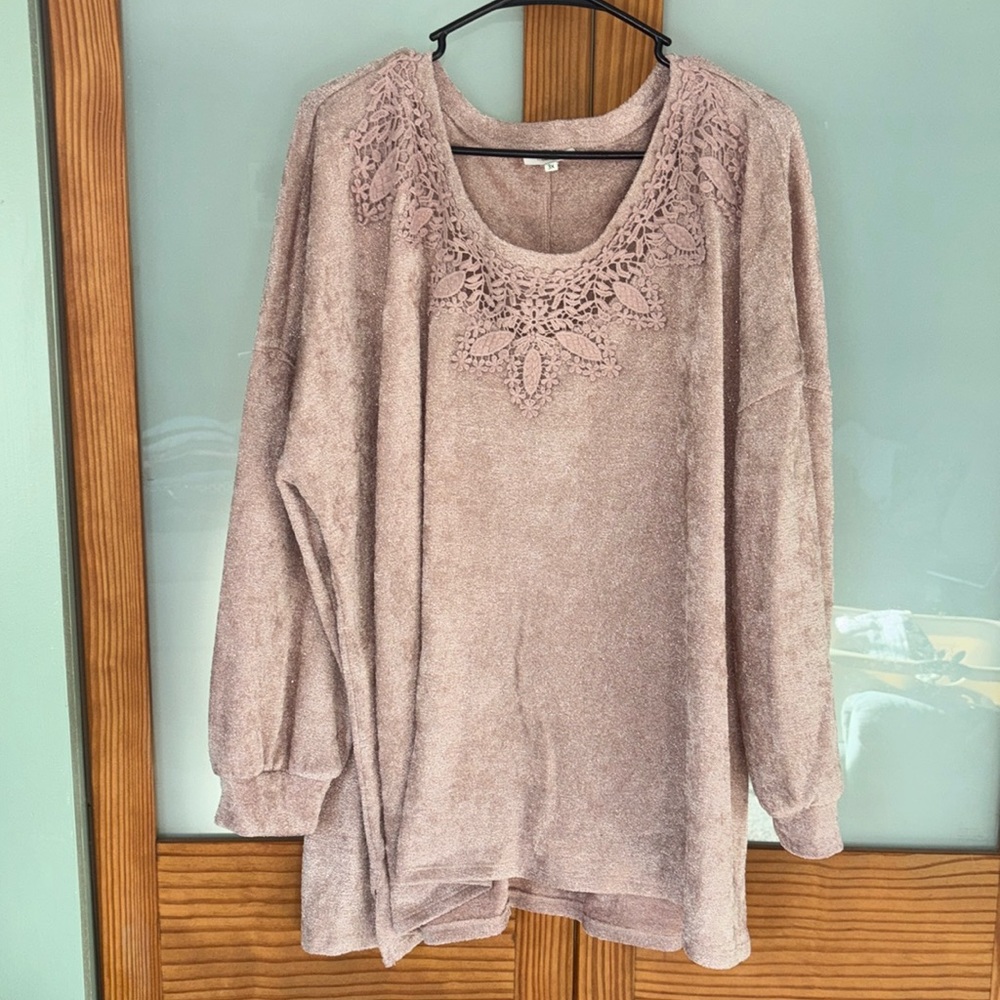 Light pink soft long sleeve